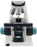 Микроскоп Levenhuk - 400M, монокулярен, бял - 8t