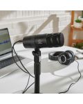 Микрофон Audio-Technica - AT2040USB, черен - 4t