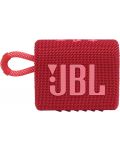 Портативна колонка JBL - Go 3, червена - 4t