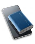 Портативна батерия Cellularline - PowerTank, 10000 mAh, синя - 2t
