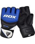 MMA ръкавици RDX - F12 , сини/черни - 4t