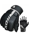 ММА ръкавици RDX -  F6, черни - 3t