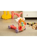 Многофункционална проходилка 5 в 1 Caretero Toyz - Pink - 10t