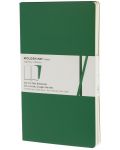 Комплект тефтери Moleskine Volant Notebook – Зелен, бели листа - 1t