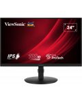 Монитор ViewSonic - VG2408A-MHD, 23.8'', FHD, IPS, черен - 1t