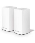 Wi-fi система Linksys - Velop WHW0102, 2.6Gbps, 2 модула, бяла - 1t