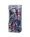 Кукла Mattel Monster High Haunted: Спектра Вондъргайст с лилава рокля - 5t