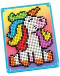 Мозайка Quercetti Pixel Art Basic - Еднорог, 877 части - 2t