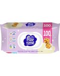 Мокри кърпички Baby Crema - Maxi Pack, 100 броя - 1t