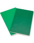 Комплект тефтери Moleskine Volant Notebook – Зелен, линирани листа - 3t