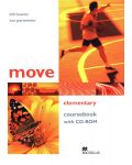 Move Elementary: Coursebook with CD-ROM / Английски език (Учебник + CD-ROM) - 1t