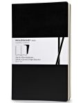 Комплект тефтери Moleskine Volant Notebook – Черен, бели листа - 1t