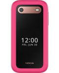 Мобилен телефон Nokia - 2660 Flip, 2.8'', 48MB/128MB, розов - 2t