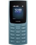 Мобилен телефон Nokia - 110 TA-1567, 1.8'', 4MB/4MB, син - 3t