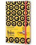 Тефтер Moleskine Тhe Beatles Yellow Submarine – Limited Edition, жълт на кръгчета - 1t