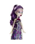 Кукла Mattel Monster High Haunted: Спектра Вондъргайст с лилава рокля - 3t