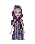 Кукла Mattel Monster High Haunted: Спектра Вондъргайст с лилава рокля - 2t