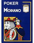 Пластични карти Modiano Jumbo Index - 4 Corner (сини) - 1t