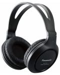 Слушалки Panasonic RP-HT161E-K, Over-Ear - черни - 1t