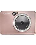 Моментален фотоапарат Canon - Zoemini S2, 8MPx, Rose Gold - 2t