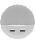 Мобилно осветително тяло Ledvance - Lunetta USB, бяло - 2t