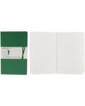 Комплект джобни тефтери Moleskine Volant Notebook – Зелен, линирани листа - 3t