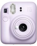 Моментален фотоапарат Fujifilm - instax mini 12, Lilac Purple - 1t