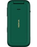 Мобилен телефон Nokia - 2660 Flip, 2.8'', 48MB/128MB, зелен - 3t