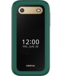 Мобилен телефон Nokia - 2660 Flip, 2.8'', 48MB/128MB, зелен - 2t