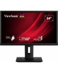 Монитор ViewSonic - VG2440, 23.6'', FHD, VA, USB Hub, черен - 1t