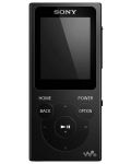 MP4 плейър Sony - NW-E394 Walkman, черен - 3t