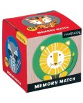 Детска мемори игра Mudpuppy - С животни, 24 части - 1t