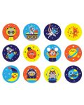 Детска мемори игра Mudpuppy - В космоса, 24 части - 2t
