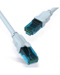 Мрежови кабел Vention - RJ45/RJ45, 1.5m, сив/син - 1t