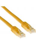 Мрежови кабел ACT - IB8800, RJ45/RJ45, 0.5m, жълт - 1t