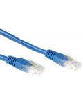 Мрежови кабел ACT - IB8651, RJ45/RJ45, 1.5m, син - 2t