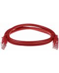 Мрежови кабел ACT - IB8502, RJ45/RJ45, 2m, червен - 2t