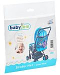 Мрежа за бебешки аксесоари за количка BabyJem - Синя - 2t