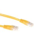 Мрежови кабел ACT - IB8800, RJ45/RJ45, 0.5m, жълт - 2t