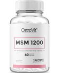 MSM, 1200 mg, 60 капсули, OstroVit - 1t