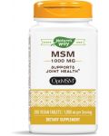 MSM, 1000 mg, 200 таблетки, Nature’s Way - 1t