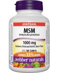 MSM, 1000 mg, 160 таблетки, Webber Naturals - 1t