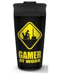 Чаша за път Pyramid Humor: Gamer at Work - Logo - 1t
