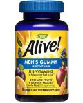 Alive Men's Gummy Multivitamin, 60 таблетки, Nature's Way - 1t