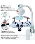 Музикална въртележка Tiny Love Black&White Decor - Take Along Mobile - 9t