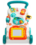 Музикална играчка за прохождане Caretero Toyz - Тюркоаз - 2t