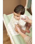 Муселинови кърпи Meyco Baby - С точки, 9 броя, светлозелени - 3t