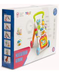 Музикална играчка за прохождане Caretero Toyz - Дъга - 10t