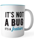 Чаша Programmer Humor: Programming - It's Not A Bug It's A Feature - 1t