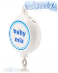 Музикална въртележка Baby Mix - С мечета, синя - 2t